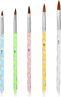 Foto 6 | Foto 6 | Juego De 5 Pinceles De Uñas Acrílicos Para Uñas - Venta Internacional.