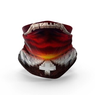Foto 1 | Foto 1 | Bandana Multifuncional Ban34 Metallica 50x25cm Poliéster - Venta Internacional.