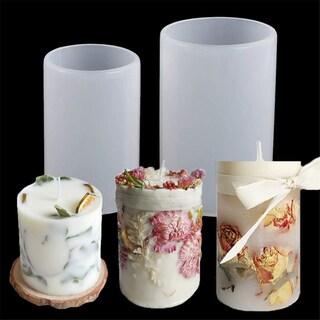 Foto 1 | Foto 1 | Molde De Vela Gtian Cylinder De Silicona Para Hacer Velas - Venta Internacional.