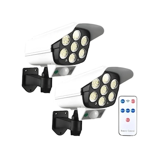 Foto 1 | Foto 1 | Foco Led Solar Para Exteriores X2 150w Con Sensor De Movimiento - Venta Internacional.