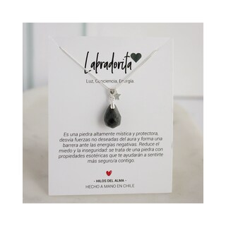 Foto 1 | Foto 1 | Collar De Plata 925 Con Piedra Labradorita Natural - Venta Internacional.