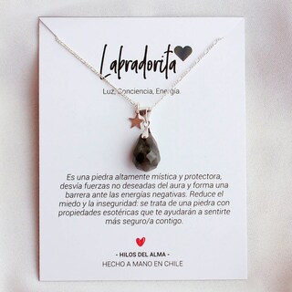 Foto 2 | Foto 2 | Collar De Plata 925 Con Piedra Labradorita Natural - Venta Internacional.