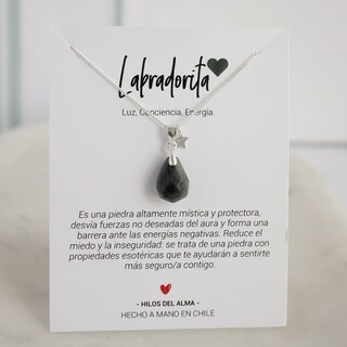 Foto 3 | Foto 3 | Collar De Plata 925 Con Piedra Labradorita Natural - Venta Internacional.