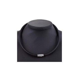 Foto 1 | Foto 1 | Collar Unisex De Acero Inoxidable Relleno De Piel 50 Cm - Venta Internacional.