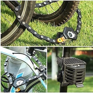 Foto 7 | Foto 7 | Candado Plegable Para Bicicleta High Hamburg-lock De Aleación Antirrobo - Venta Internacional.