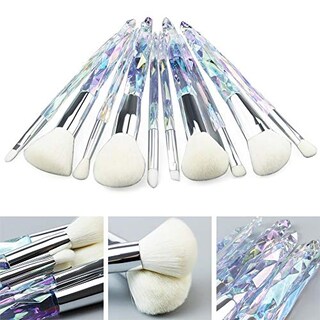 Foto 3 | Foto 3 | Set De Brochas De Maquillaje Litmus Con Funda De Purpurina 10 Unidades - Venta Internacional.