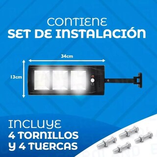 Foto 2 | Foto 2 | Foco Reflector Solar Led De 30 W Con Sensor De Movimiento Paquete De 3 - Venta Internacional.