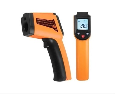 Foto 2 | Foto 2 | Termómetro Infrarrojo Láser Digital De 380 °c Con Luz De Fondo - Venta Internacional.