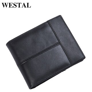 Foto 4 | Foto 4 | Wallet Westal Cartera Corta De Piel Auténtica Para Hombre - Venta Internacional.