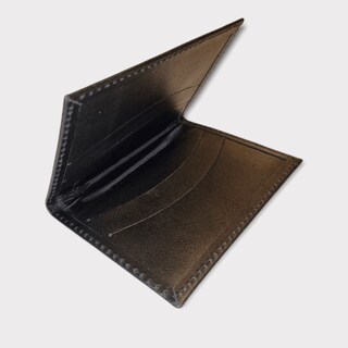 Foto 1 | Foto 1 | Tarjetero De Piel Negra De Estilo Clásico Para Hombre - Venta Internacional.