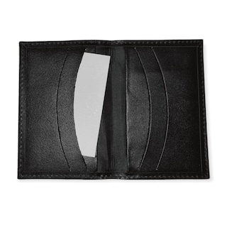Foto 3 | Foto 3 | Tarjetero De Piel Negra De Estilo Clásico Para Hombre - Venta Internacional.