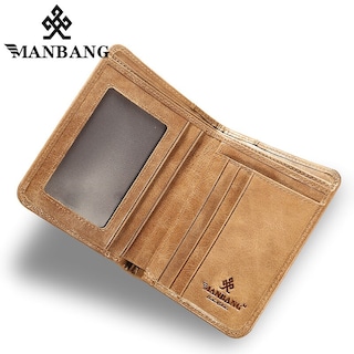 Foto 4 | Foto 4 | Cartera Manbang De Piel Auténtica Para Hombre - Venta Internacional.