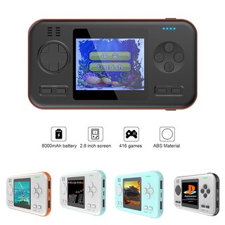 Foto 1 | Foto 1 | Consola De Juegos Portátil Para Niños Battery 416 Games Black - Venta Internacional.