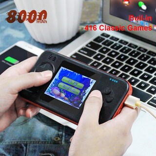 Foto 3 | Foto 3 | Consola De Juegos Portátil Para Niños Battery 416 Games Black - Venta Internacional.