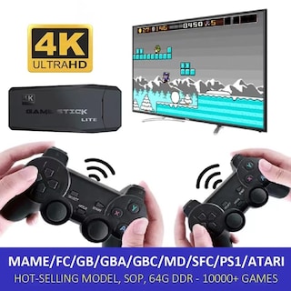 Foto 5 | Foto 5 | Consola De Videojuegos Game Stick De 64 Gb Con 20000 Juegos Integrados - Venta Internacional.