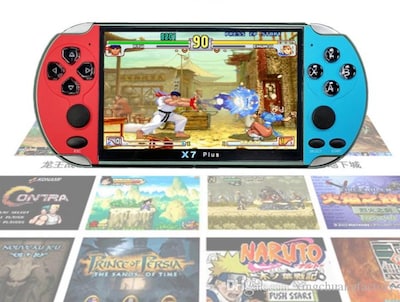 Foto 3 | Foto 3 | Consola De Juegos Psp X7plus De 5.1 Pulgadas Double Rocker Roja Y Amarilla - Venta Internacional.