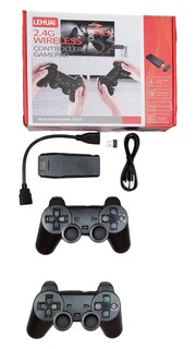Foto 4 | Foto 4 | Consola De Videojuegos Lehuai 2 4g 4k Con 2 Controladores Inalámbricos - Venta Internacional.