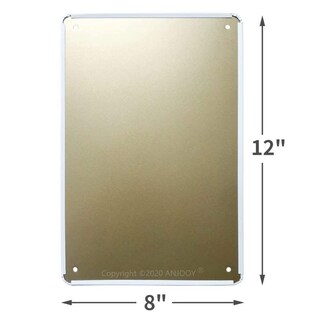 Foto 4 | Foto 4 | Letrero De Metal Anjooy Vintage What Happens On The Patio 20 X 30 Cm - Venta Internacional.