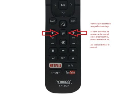 Foto 2 | Foto 2 | Control Remoto Para Bgh O Hisense Smart Tv - Venta Internacional.