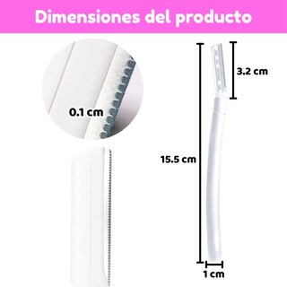 Foto 2 | Foto 2 | Perfiladores De Cejas Tipo Navaja Manual Multiusos Set 4pzs