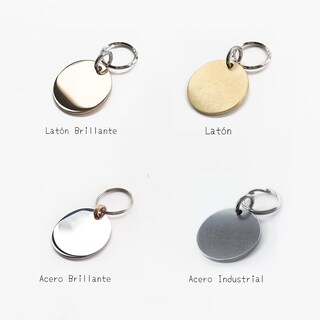 Foto 2 | Foto 2 | Etiquetas De Identificación Para Mascotas Extra Pequeñas Personalizadas De Acero Inoxidable 316l - Venta Internacional.