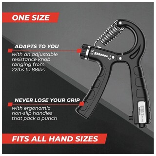 Foto 4 | Foto 4 | Ejercitador De Manos Hand Grip Fitness De 5 A 60 Kg Color Azul - Venta Internacional.