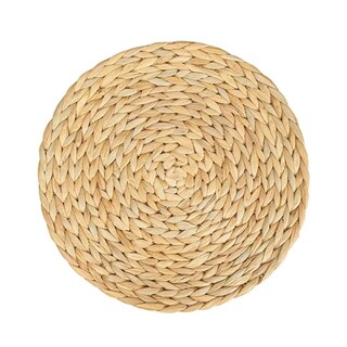 Foto 1 | Foto 1 | Mantel Individual Mayagu Tejido En Paja Natural Hecho A Mano Redondo (30 Cm) - Venta Internacional.