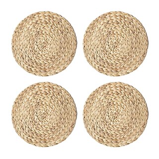 Foto 3 | Foto 3 | Mantel Individual Mayagu Tejido En Paja Natural Hecho A Mano Redondo (30 Cm) - Venta Internacional.