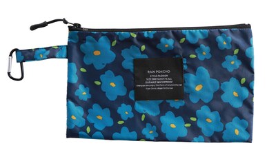 Foto 6 | Foto 6 | Poncho De Lluvia Freesmily Para Mujer Poliéster Impermeable Azul - Venta Internacional.