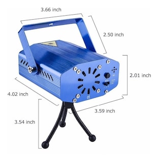 Foto 4 | Foto 4 | Luces Rítmicas Para Fiestas Con Proyector Láser Dot - Venta Internacional.