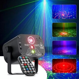 Foto 2 | Foto 2 | Proyector Láser Disco Light Rgb De 6 W Para Fiestas Con Puerto Usb - Venta Internacional.