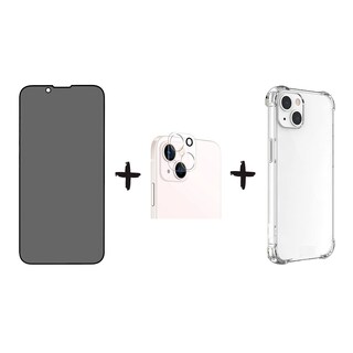 Foto 1 | Foto 1 | Funda Protector De Pantalla De Cristal Antiespía Y Cristal De Cámara Para Ip - Venta Internacional.