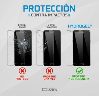 Foto 2 | Foto 2 | Protector De Pantalla Con Lámina De Hidrogel Para Huawei Y7a Con Instalación K - Venta Internacional.