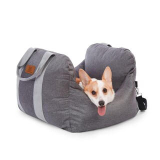 Foto 1 | Foto 1 | Asiento De Coche Para Perros Pet Awesome Puppy Booster Cama Transportadora De Viaje - Venta Internacional.