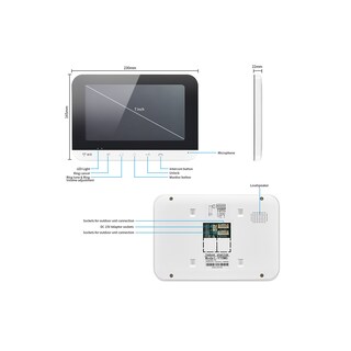 Foto 2 | Foto 2 | Timbre Exterior Con Videoportero Wifi Hd Con Infrarrojos - Venta Internacional.