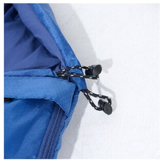 Foto 3 | Foto 3 | Saco De Dormir Doble Azul Para Clima Frío Para Parejas - Venta Internacional.