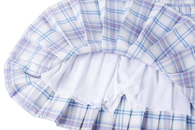 Foto 5 | Foto 5 | Minifalda Urban Coco Plaid Plaid Para Mujer Talla L (#5) - Venta Internacional.