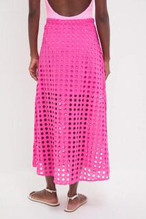Foto 5 | Foto 5 | Falda Ailoqing 2025 Casual Casual Larga Para Mujer Algodón Rosa - Venta Internacional.