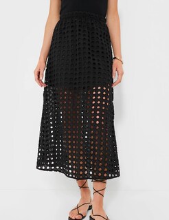 Foto 3 | Foto 3 | Falda Ailoqing 2025 Casual Casual Larga Para Mujer Algodón Color Negro - Venta Internacional.