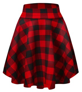 Foto 1 | Foto 1 | Falda Midi Urban Coco Versátil Elástica Y Acampanada Cintura Alta - Venta Internacional.