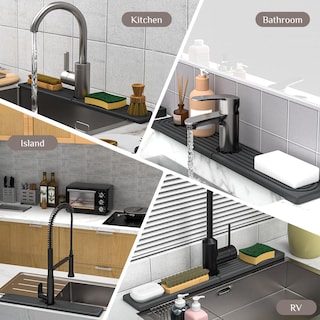 Foto 6 | Foto 6 | Alfombrilla De Diatomita Superabsorbente Akuvu Para Fregadero De Cocina - Venta Internacional.
