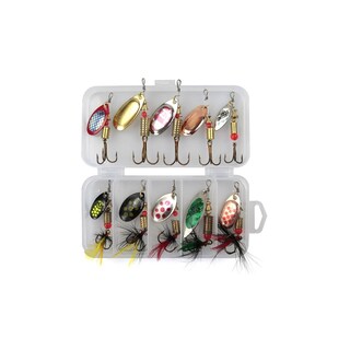 Foto 1 | Foto 1 | Juego De 10 Unidades Con Lentejuelas Y Anzuelo Realista Para Señuelos De Pesca - Venta Internacional.