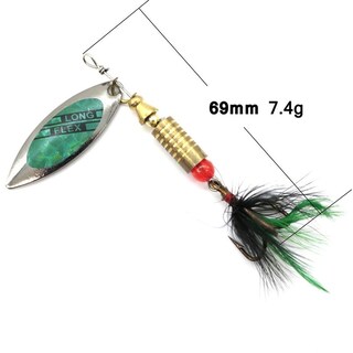 Foto 2 | Foto 2 | Juego De 10 Unidades Con Lentejuelas Y Anzuelo Realista Para Señuelos De Pesca - Venta Internacional.