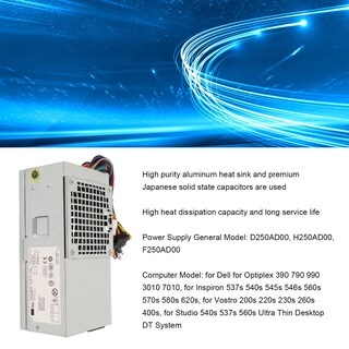 Foto 3 | Foto 3 | Fuente De Alimentación Para Computadora Sanpyl D250ad00 H250ad00 F250ad00 250w - Venta Internacional.