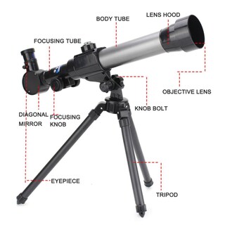 Foto 2 | Foto 2 | Telescopio De Juguete Astronómico Para Niños Con Ojales Intercambiables - Venta Internacional.
