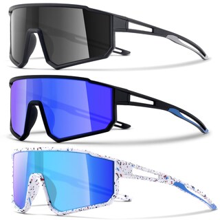 Foto 1 | Foto 1 | Gafas De Sol Cmbjju Para Niños Béisbol Ciclismo 6-14 Uv400 3 Unidades - Venta Internacional.