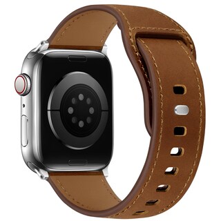 Foto 2 | Foto 2 | Correa De Reloj Wppqtrv De Piel Compatible Con Apple De 41 Mm/40 Mm/38 Mm - Venta Internacional.
