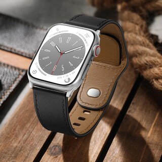Foto 5 | Foto 5 | Correa De Reloj Wppqtrv De Piel Compatible Con Apple De 41 Mm/40 Mm/38 Mm - Venta Internacional.