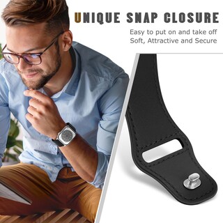 Foto 6 | Foto 6 | Correa De Reloj Wppqtrv De Piel Compatible Con Apple De 41 Mm/40 Mm/38 Mm - Venta Internacional.