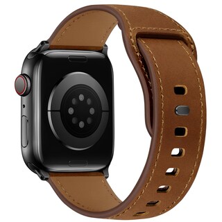 Foto 2 | Foto 2 | Correa De Reloj Wppqtrv De Piel Compatible Con Apple De 41 Mm/40 Mm/38 Mm - Venta Internacional.